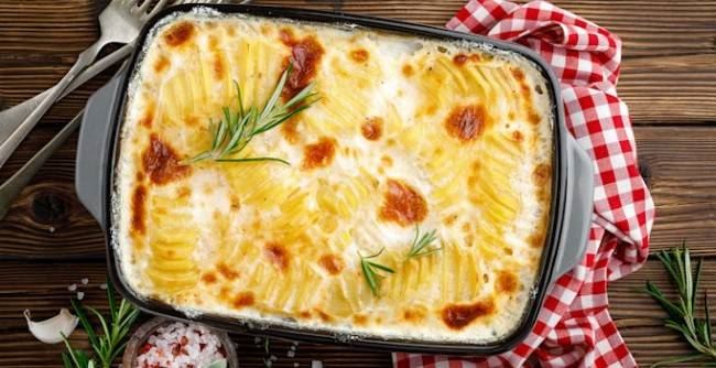 Рецепт домашнего картофеля по-французски с сыром