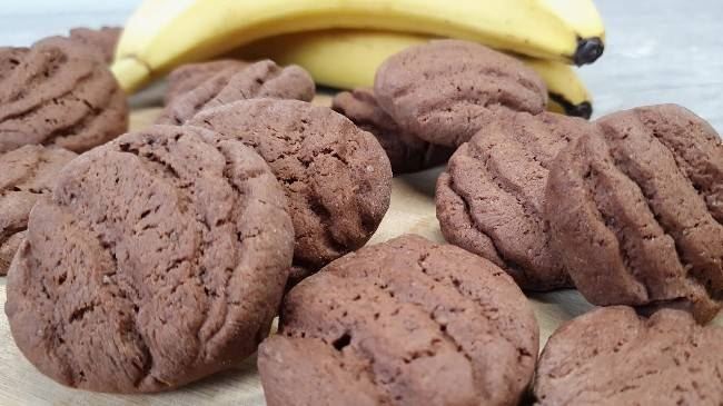 Рецепт бананово-шоколадного печенья