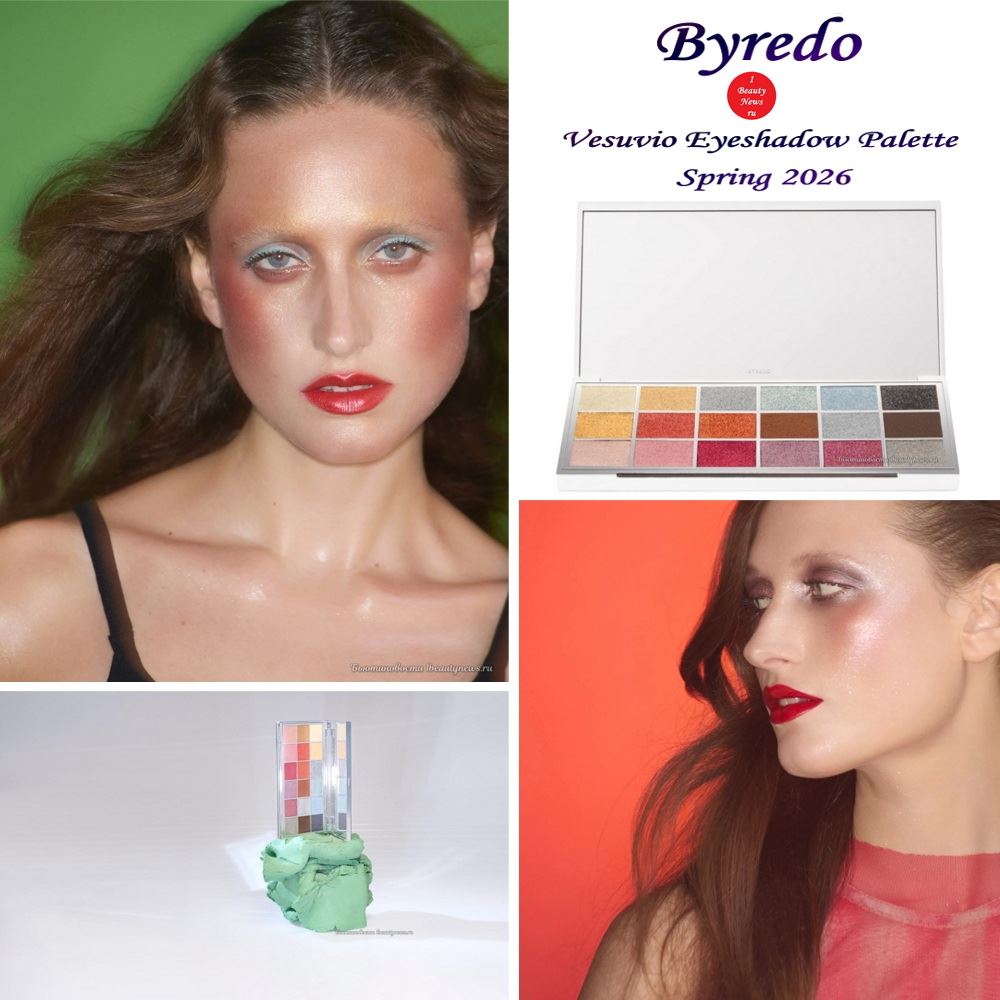 Новая палетка теней для век Byredo Vesuvio Eyeshadow Palette Spring 2026