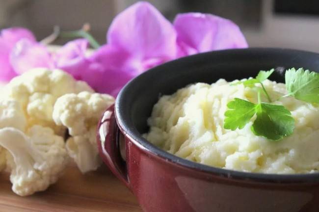 Сливочное пюре из цветной капусты